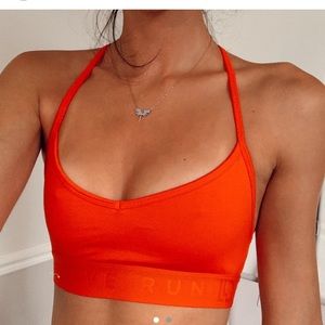 RED HOT SPORTS BRA !!